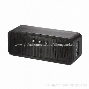 Wireless Stereo Bluetooth Speaker for iPhone, iPad, Samsung Cellphone